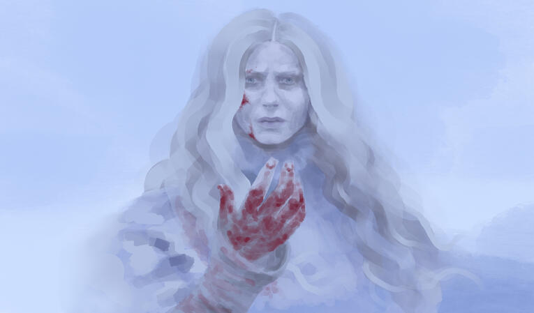 &quot;Edith&quot; Crimson Peak Cinematic Painting